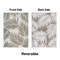World Rug Gallery Contemporary Floral Leaves Nature Inspired Indoor/Outdoor Area Rug 2' x 7' Blue 4033BEIGE5X7 - alternate 7